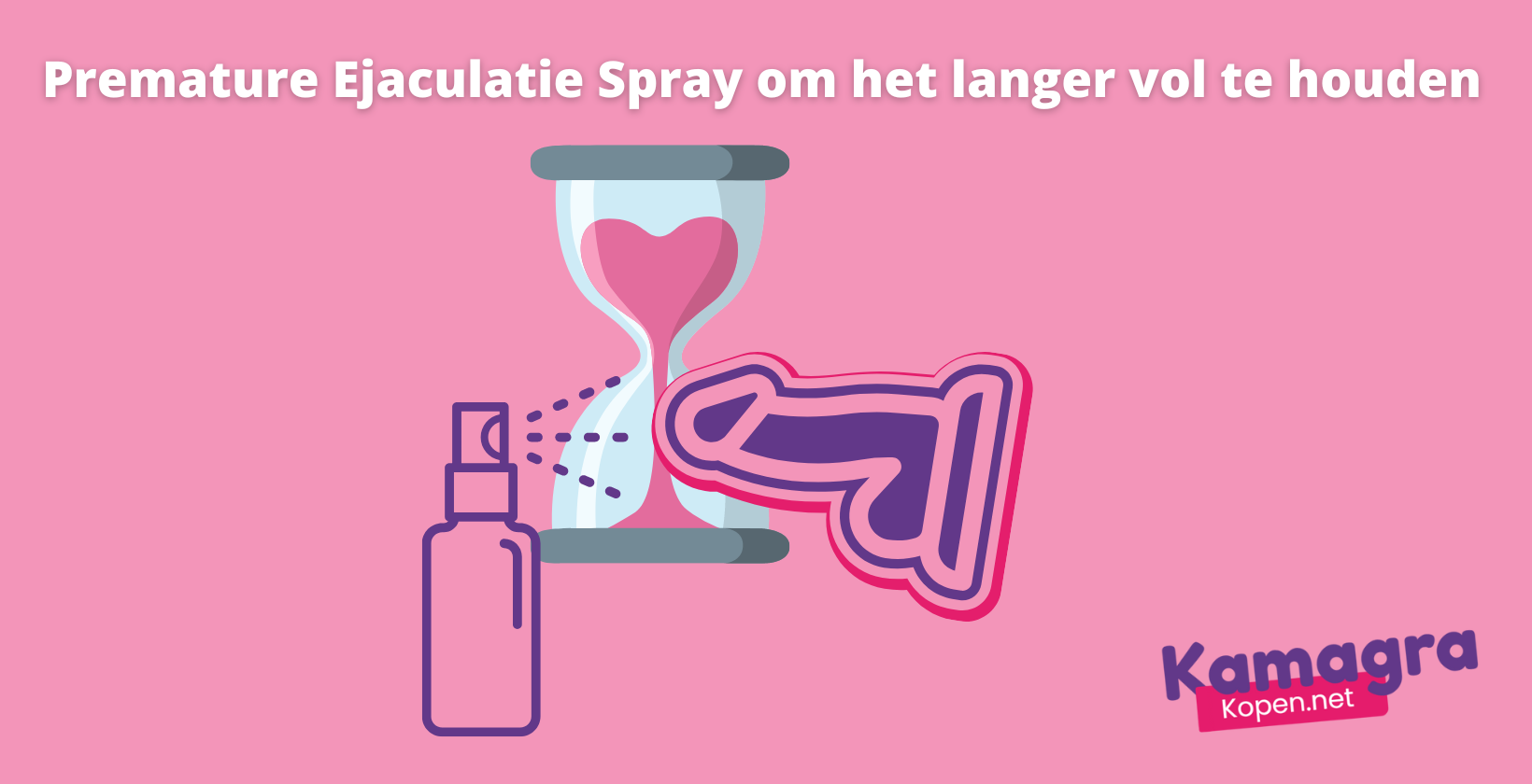 Spray tegen voortijdige zaadlozing