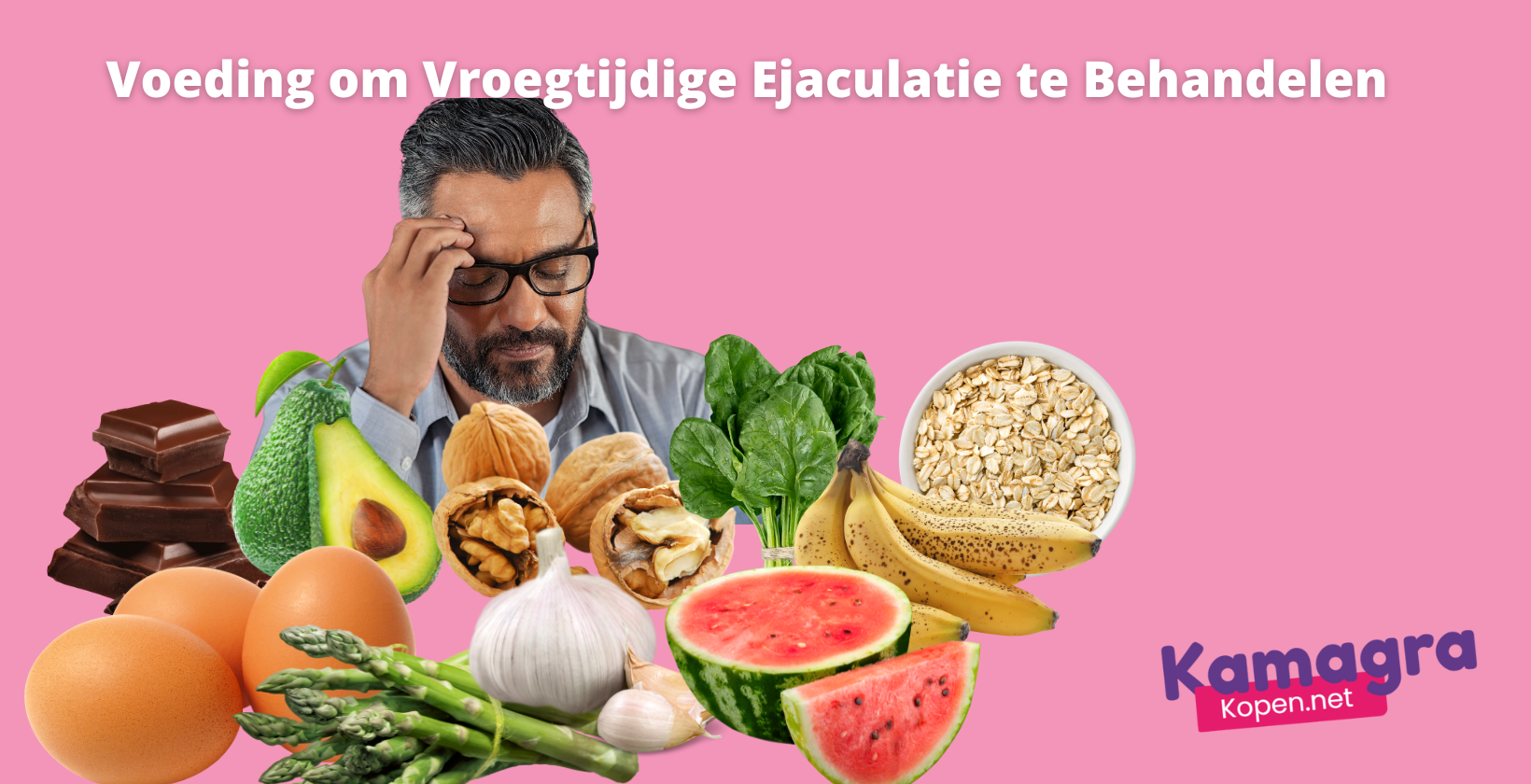 Voedingsmiddelen om voortijdige zaadlozing te behandelen