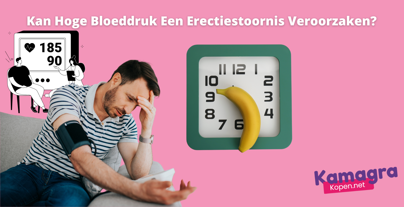 Kan hoge bloeddruk erectiestoornissen veroorzaken