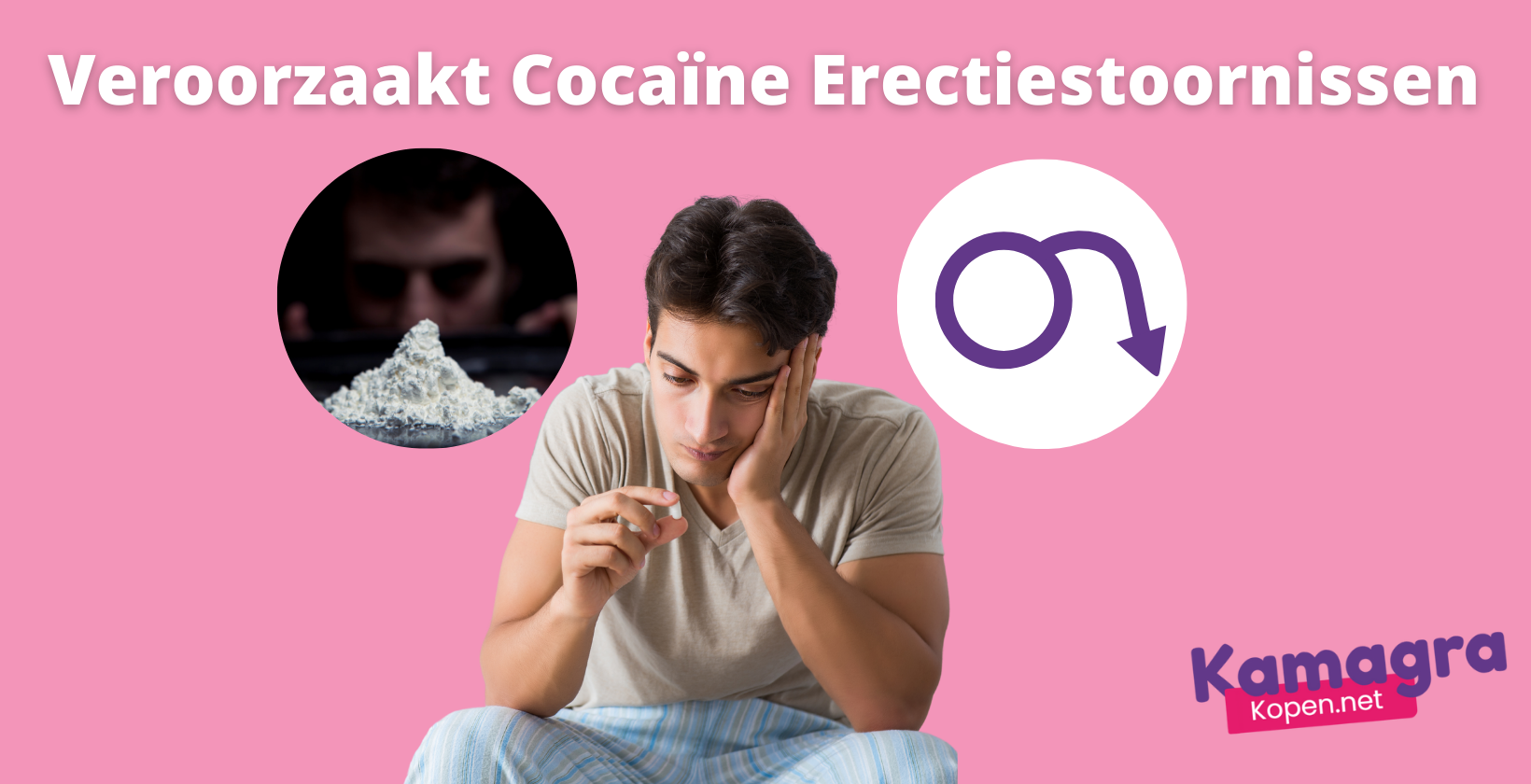 Cocaïne veroorzaakt erectiestoornissen