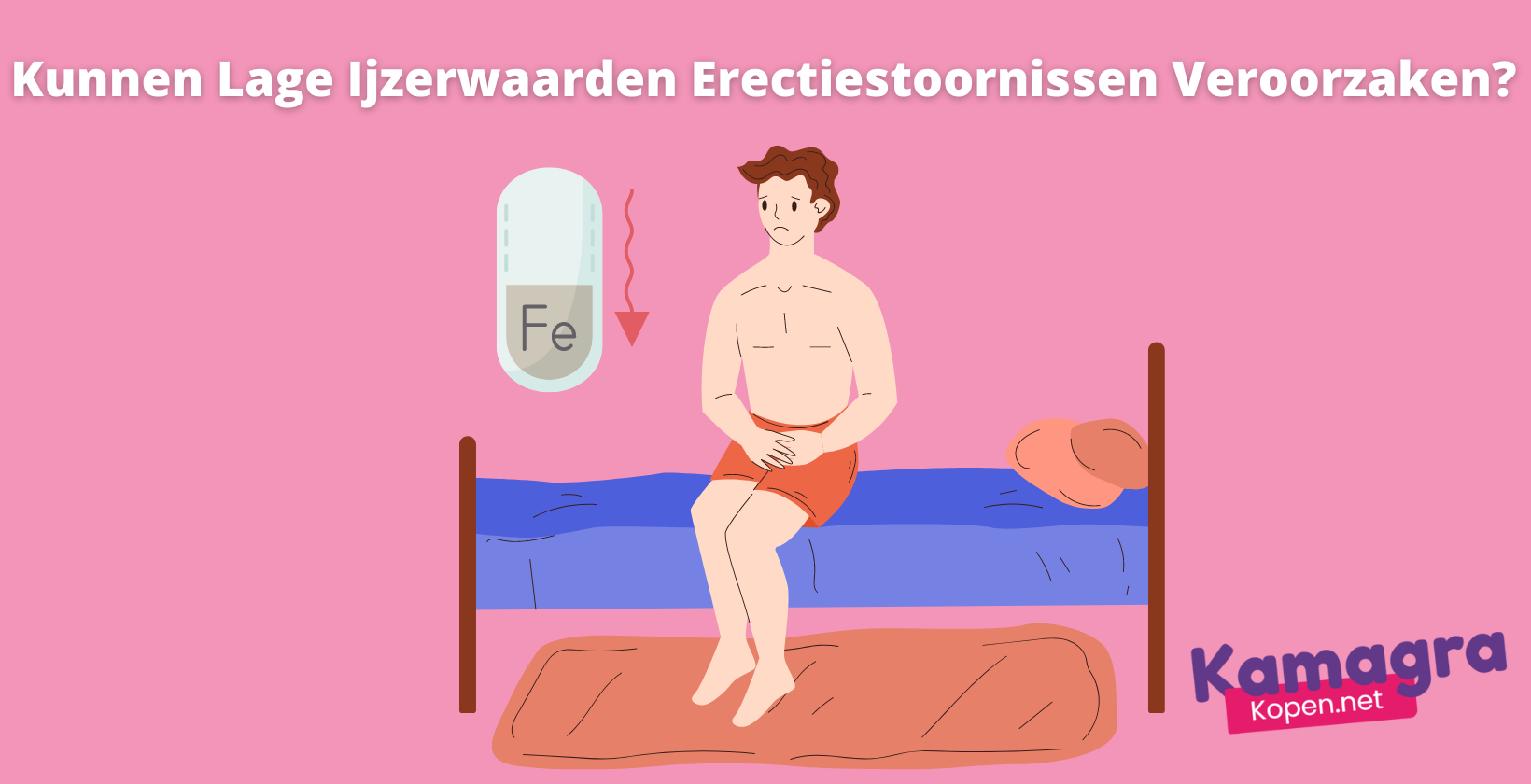 Laag ijzer en erectiestoornissen