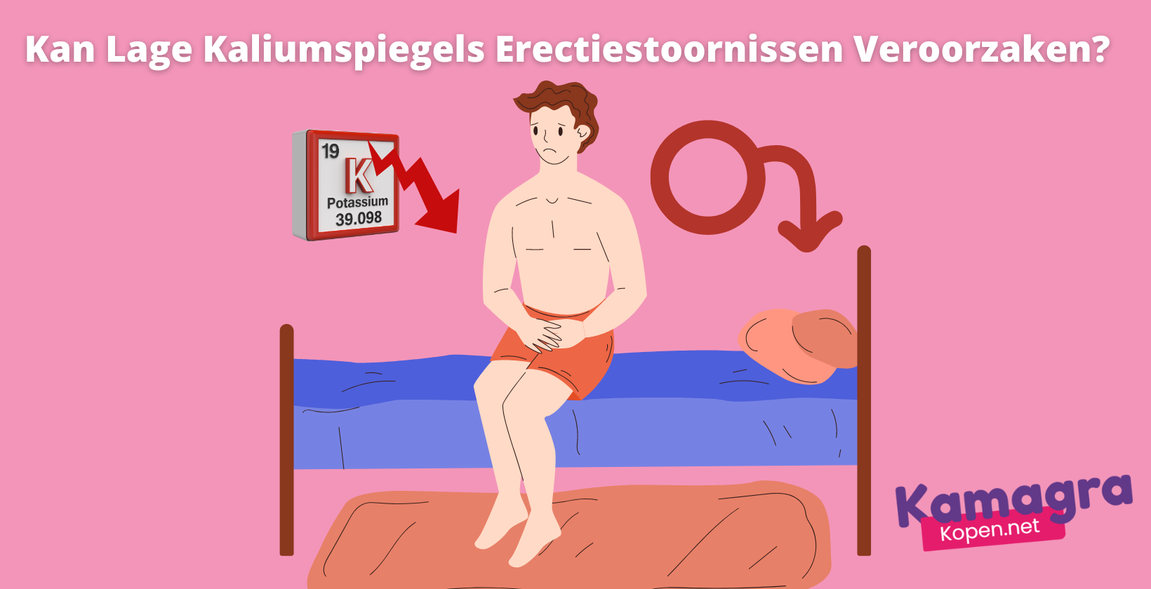 Lage kaliumspiegels en erectiestoornissen