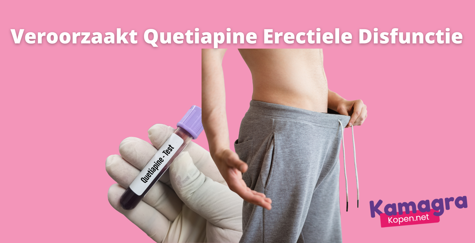 Quetiapine veroorzaakt erectiestoornissen