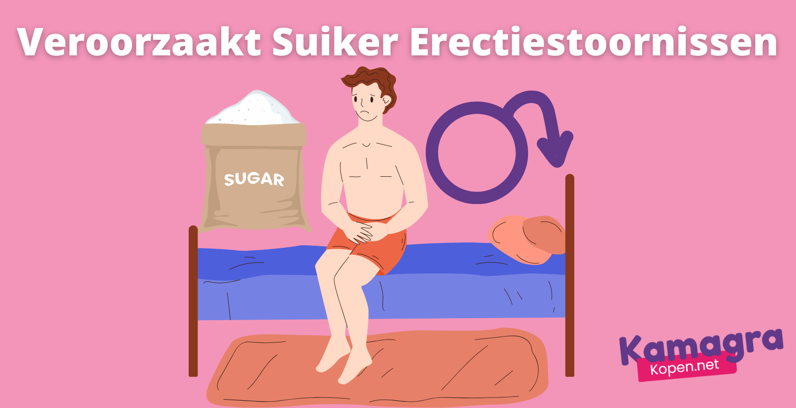 Suiker veroorzaakt erectiestoornissen